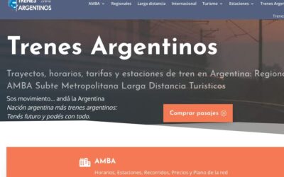 Web Para Trenes De Argentina