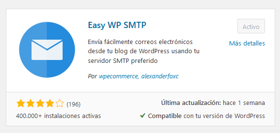 Configurar Smtp Con Easy Wp Smtp